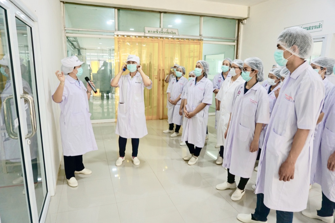 คณะเทคโนโลยีการผลิตอาหารมหาวิทยาลัยมหาสารคาม เข้าเยี่ยมชมศึกษาดูงาน