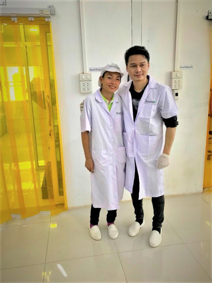 แมน มณีวรรณ manfarmer ตรวจสอบคุณภาพและกระบวนการผลิต KN Tea ชาสมุนไพร