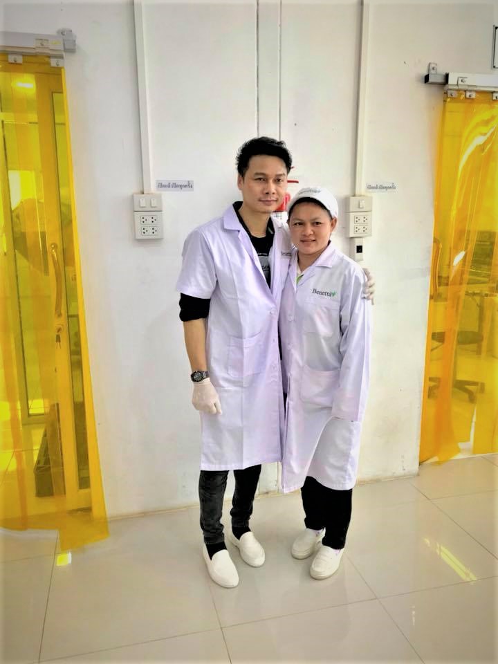 แมน มณีวรรณ manfarmer ตรวจสอบคุณภาพและกระบวนการผลิต KN Tea ชาสมุนไพร
