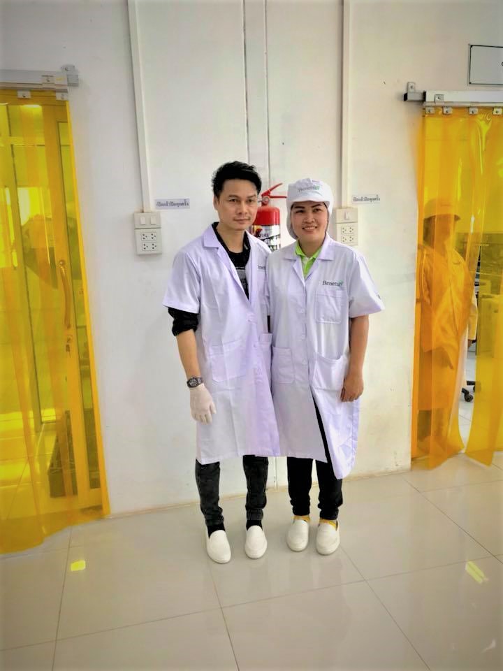 แมน มณีวรรณ manfarmer ตรวจสอบคุณภาพและกระบวนการผลิต KN Tea ชาสมุนไพร