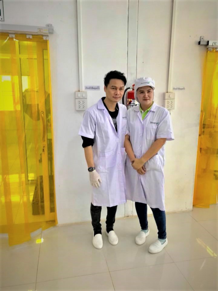 แมน มณีวรรณ manfarmer ตรวจสอบคุณภาพและกระบวนการผลิต KN Tea ชาสมุนไพร