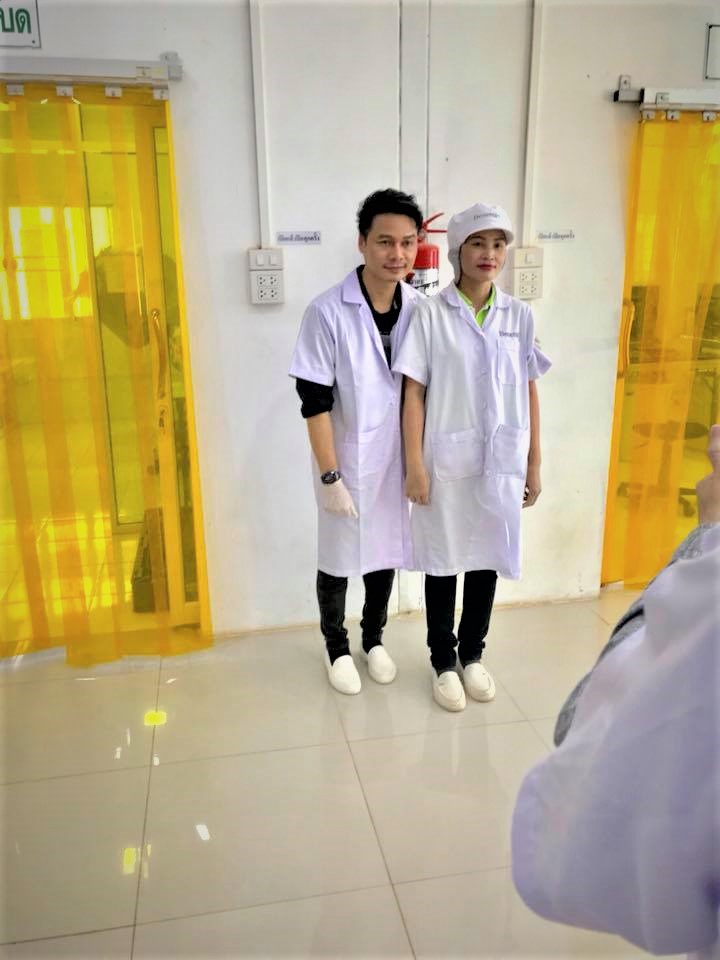 แมน มณีวรรณ manfarmer ตรวจสอบคุณภาพและกระบวนการผลิต KN Tea ชาสมุนไพร