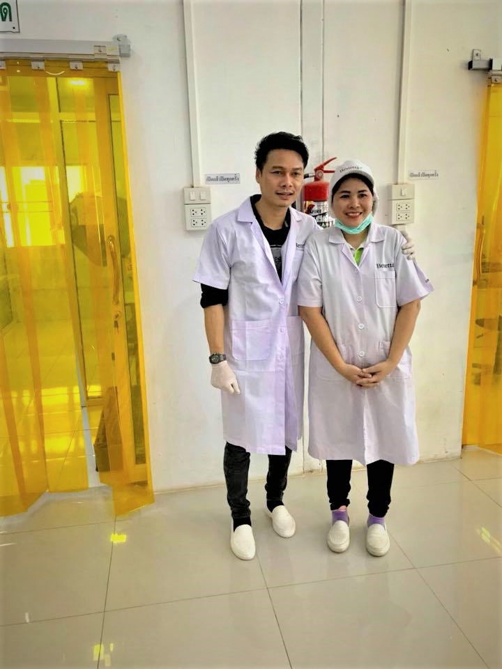 แมน มณีวรรณ manfarmer ตรวจสอบคุณภาพและกระบวนการผลิต KN Tea ชาสมุนไพร